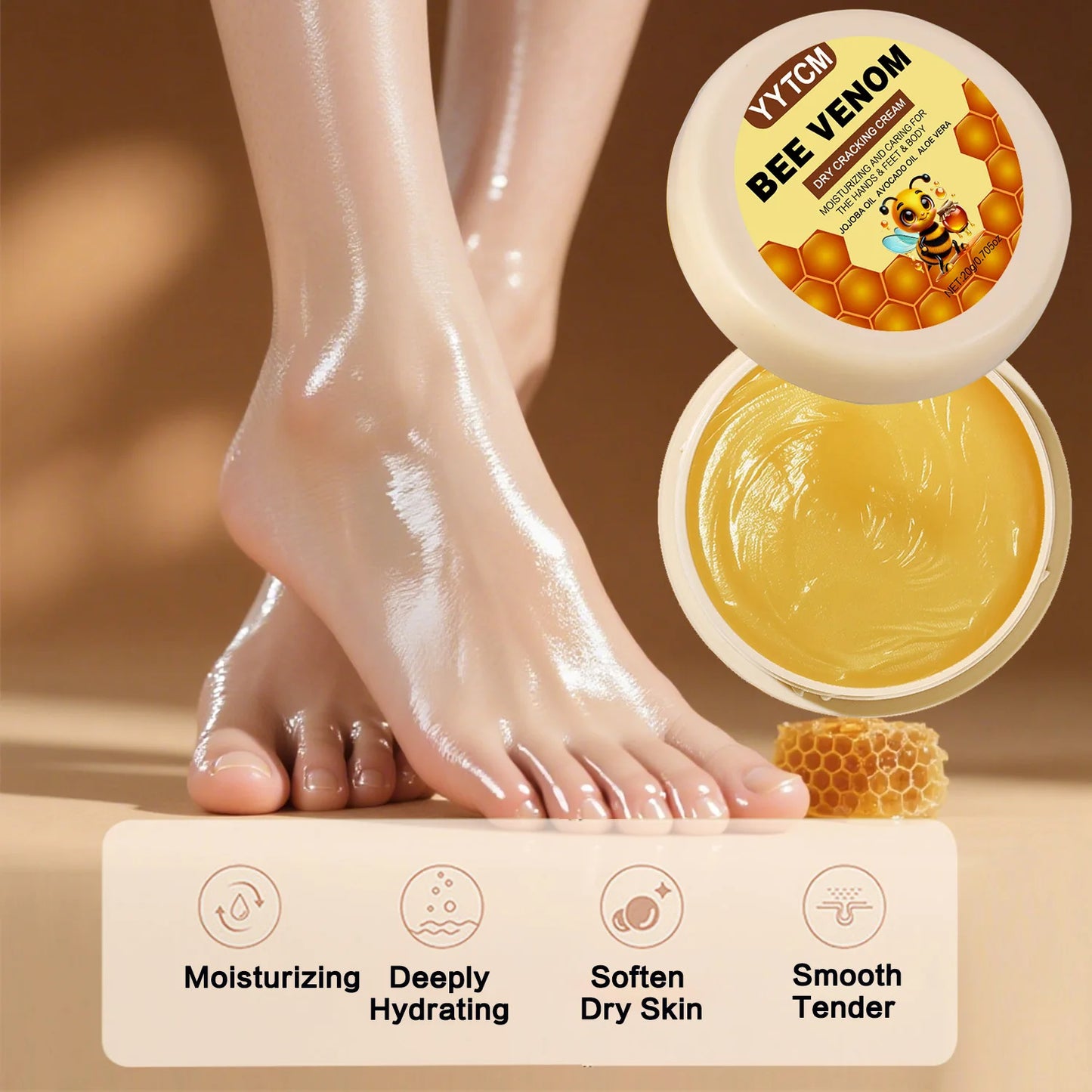 Bee Venom Dry Crack Moisturizing Cream
