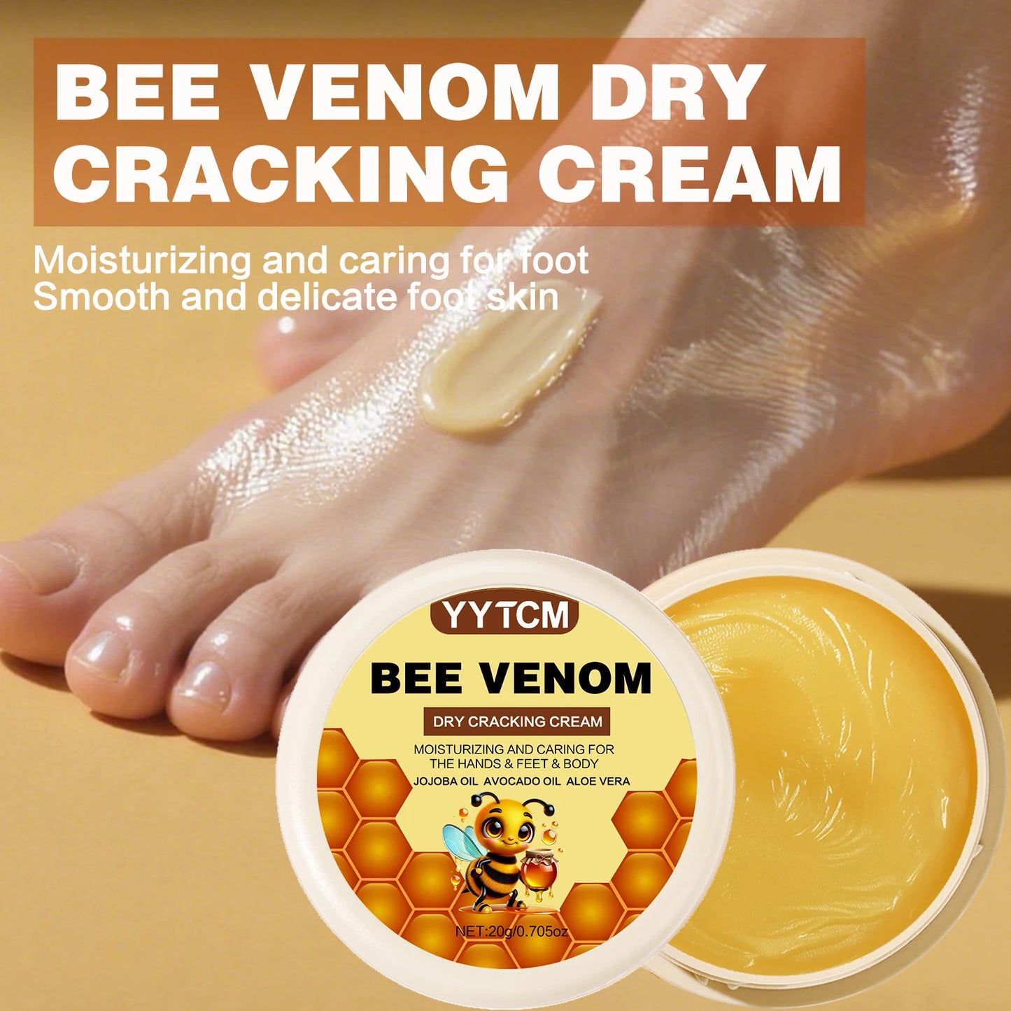 Bee Venom Dry Crack Moisturizing Cream