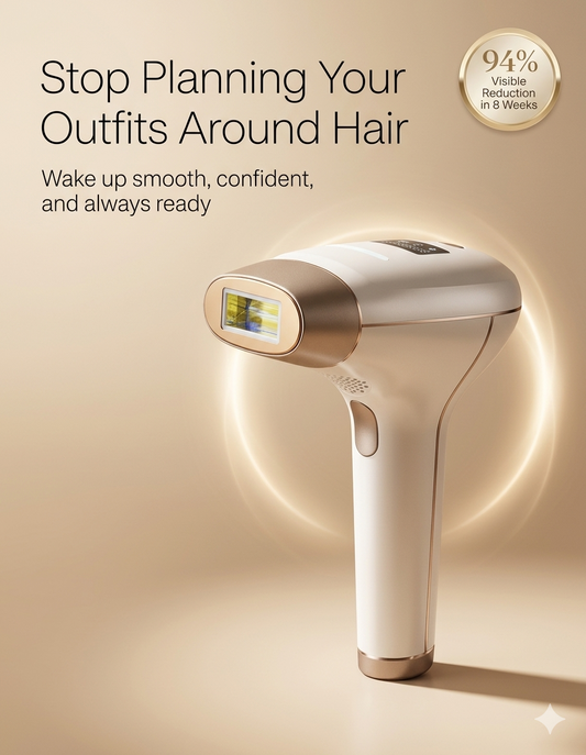 Laser Hair Removal Rechargeable 4in1 IPL Epilator