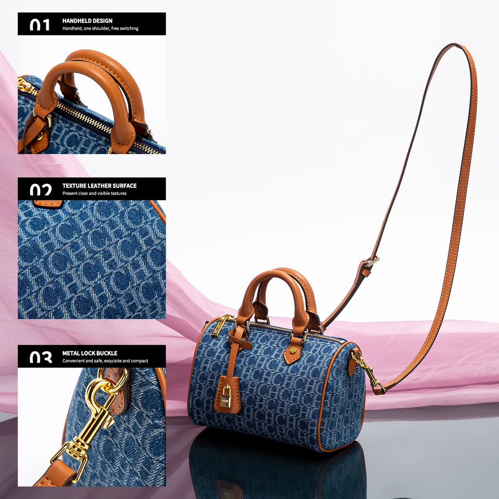 Women's Shoulder blue Bag