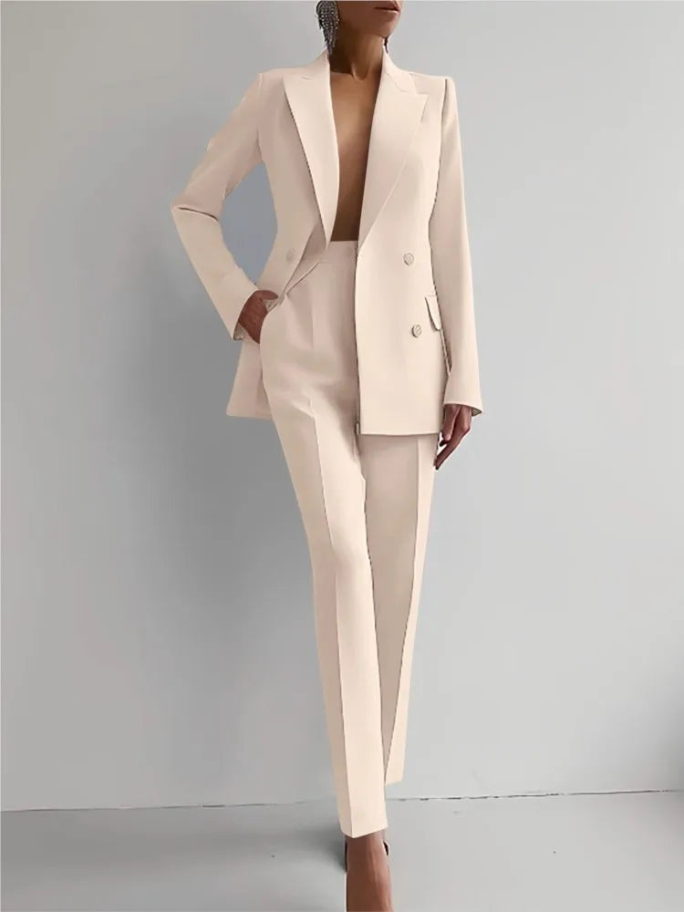 Spring Casual Long Sleeve Suit