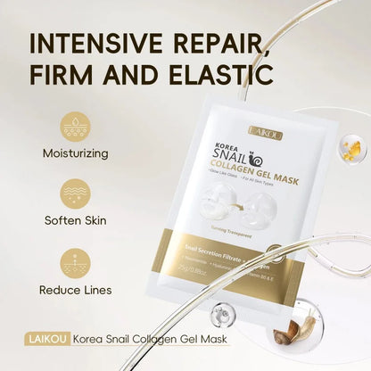 LAIKOU Korea Snail Collagen Essence Mask