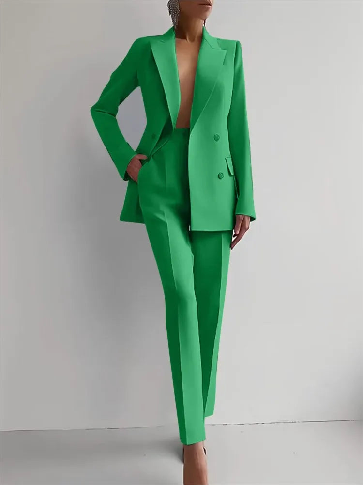 Spring Casual Long Sleeve Suit