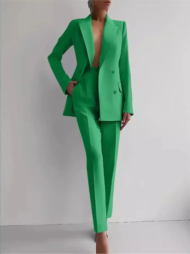 Spring Casual Long Sleeve Suit