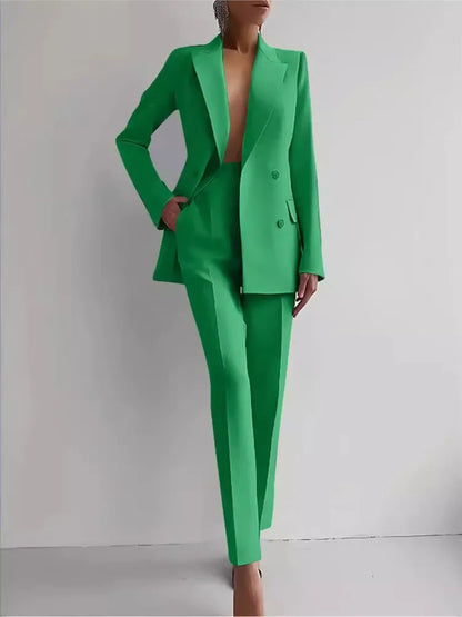 Spring Casual Long Sleeve Suit