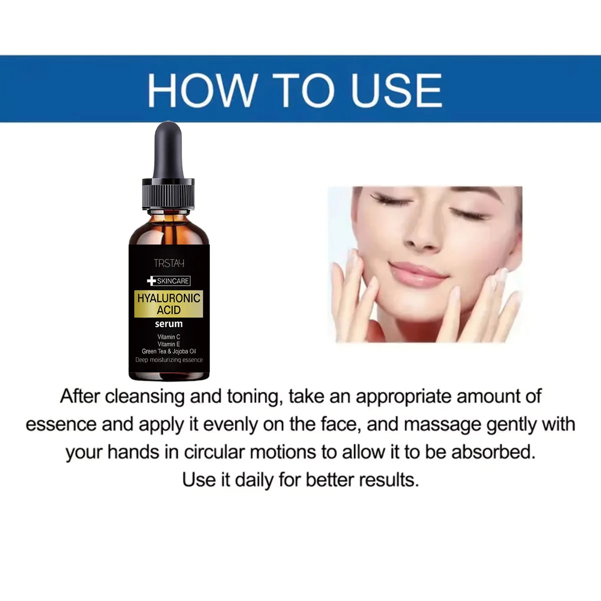 Hyaluronic acid essence moisturizing