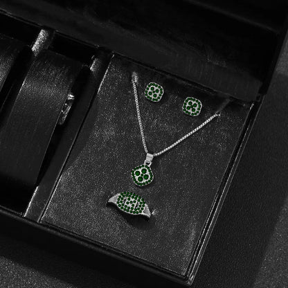 Luxury Cube Jewelry Set,