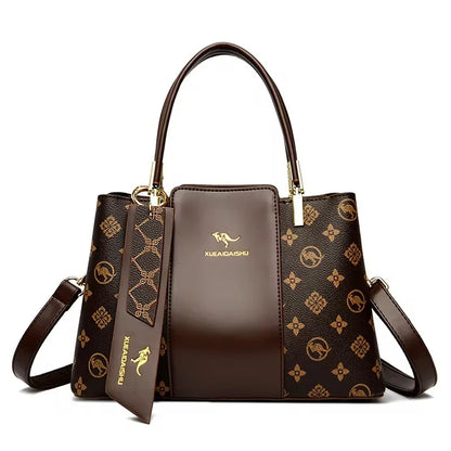 Brand Leather 3 Layers Alligator Crossbody Collection Bags