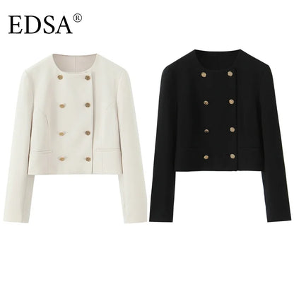EDSA Women Cropped Pants Set