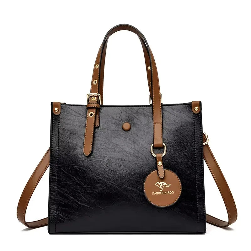 Brand Leather 3 Layers Alligator Crossbody Collection Bags