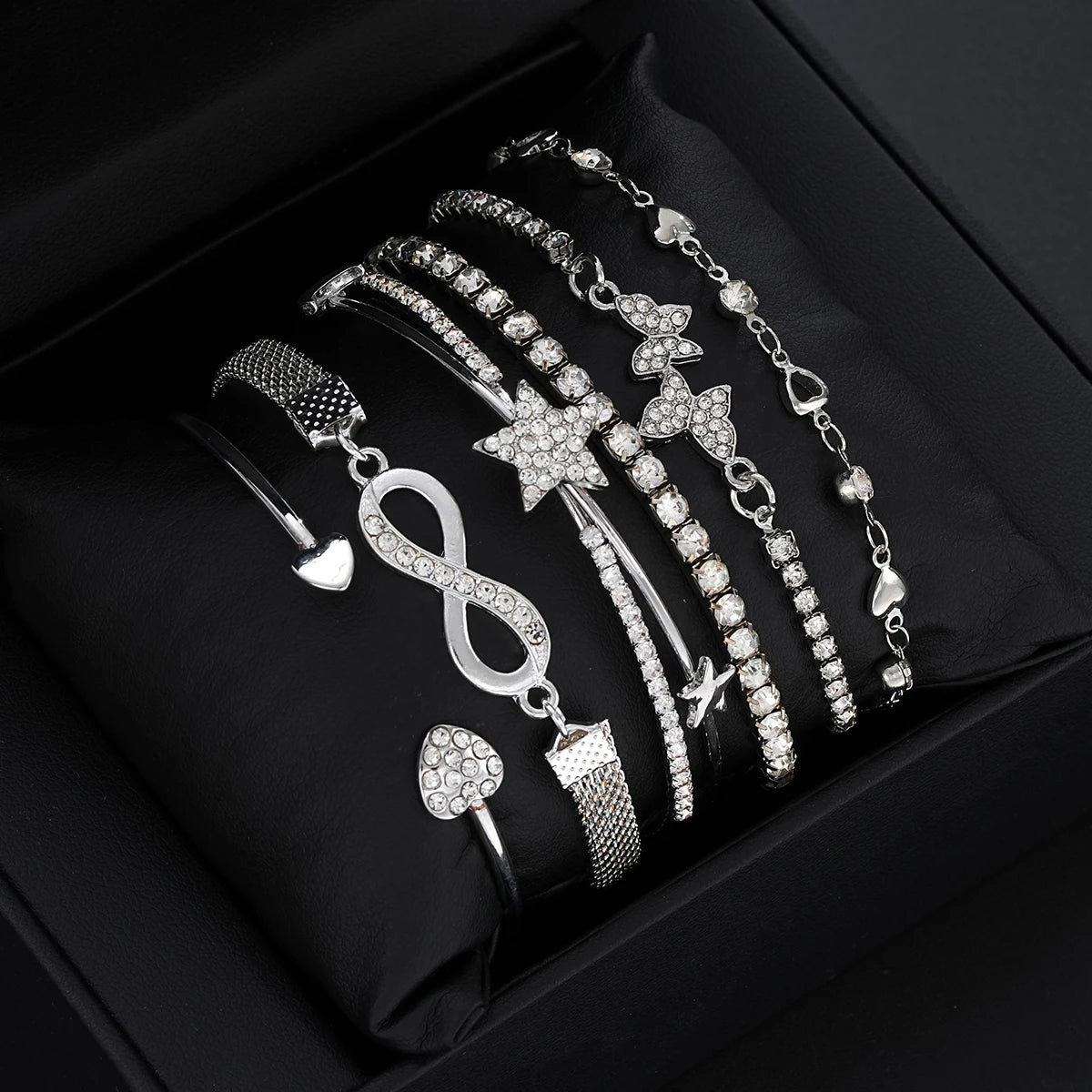 Elegant Sparkling Rhinestone Bracelets