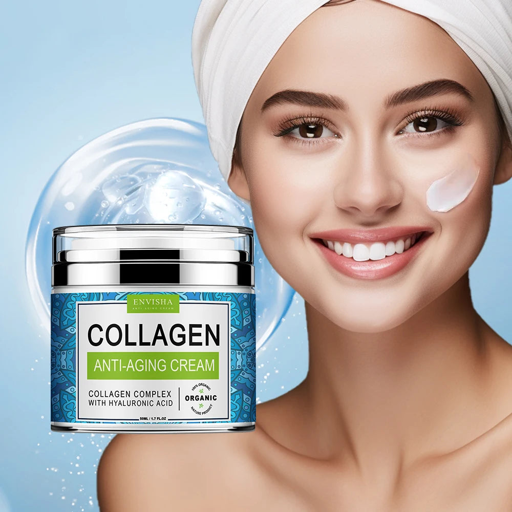 ENVISHA Face Cream Collagen Hyaluronic Acid