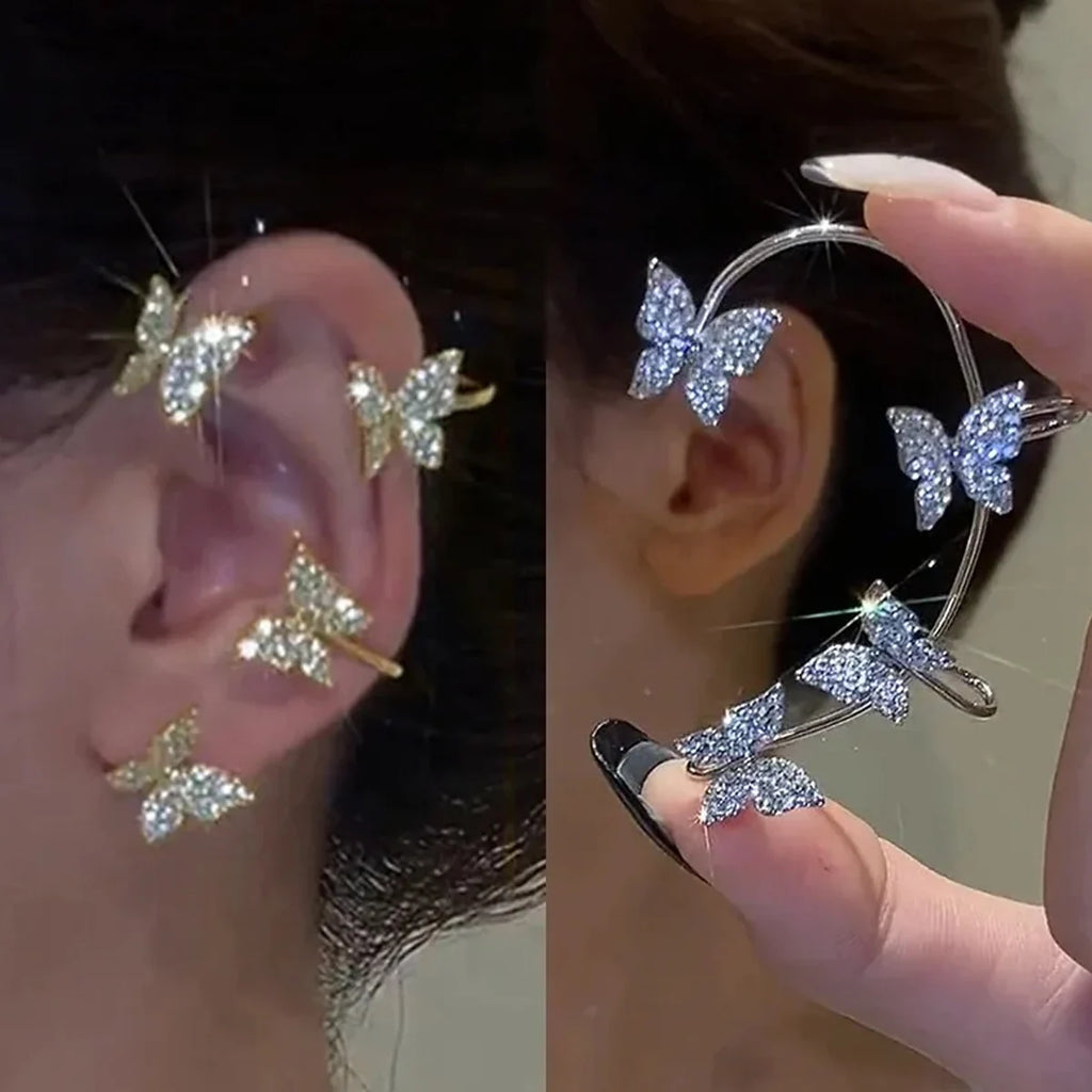 Style Butterfly Ear  Jewelry