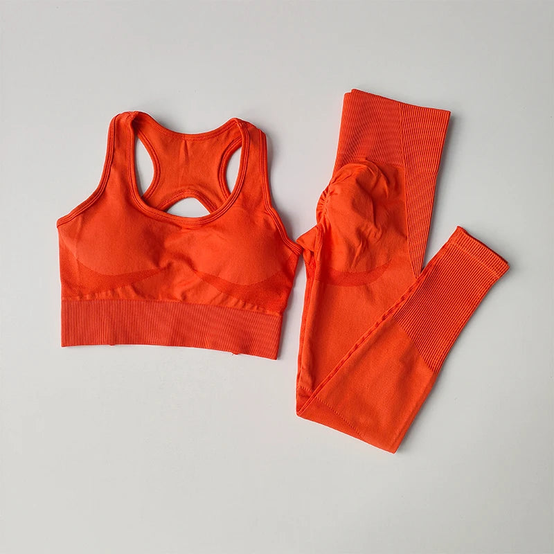 2PCS Sports Bra Women's Set