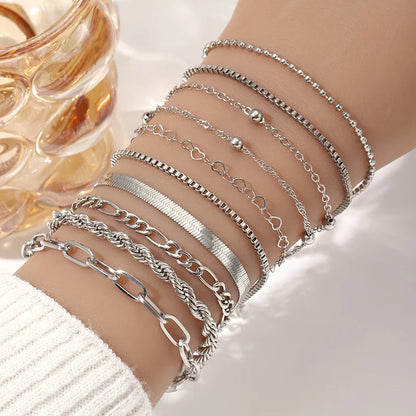 Statement Gold Color Bracelet