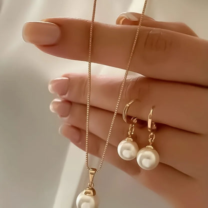 Fashion Pearl Jewelry Set