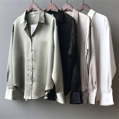 Woman Spring Autumn Style Blouses Shirts Lady