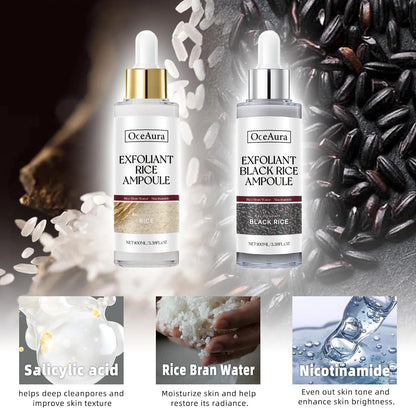 Rice Exfoliating Ampoule Set