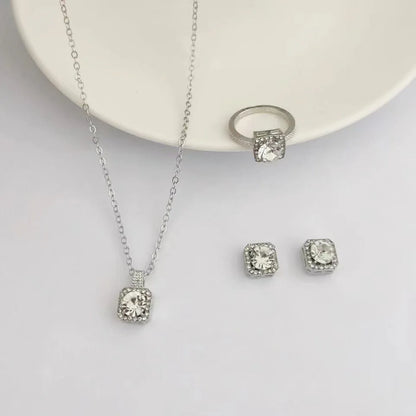 Luxury Cube Jewelry Set,