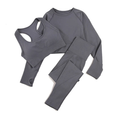 WAREBALL 2/3/4pcs Seamless Yoga Set