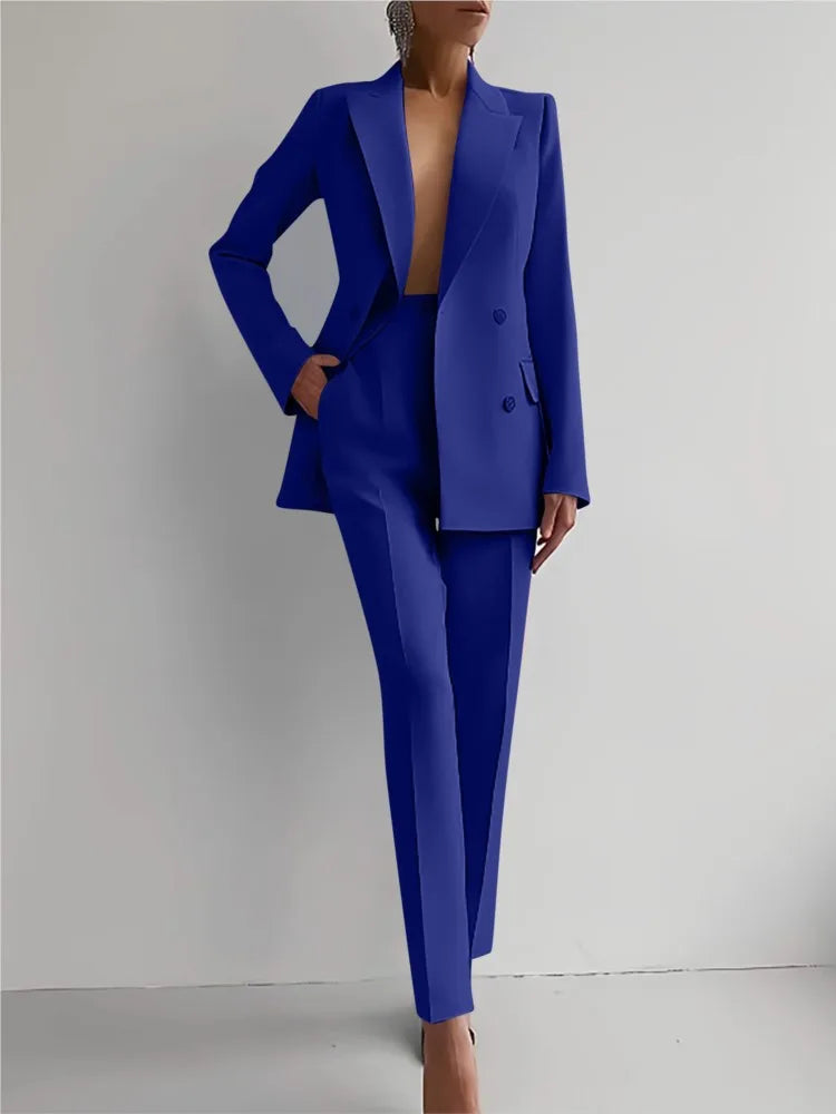 Spring Casual Long Sleeve Suit
