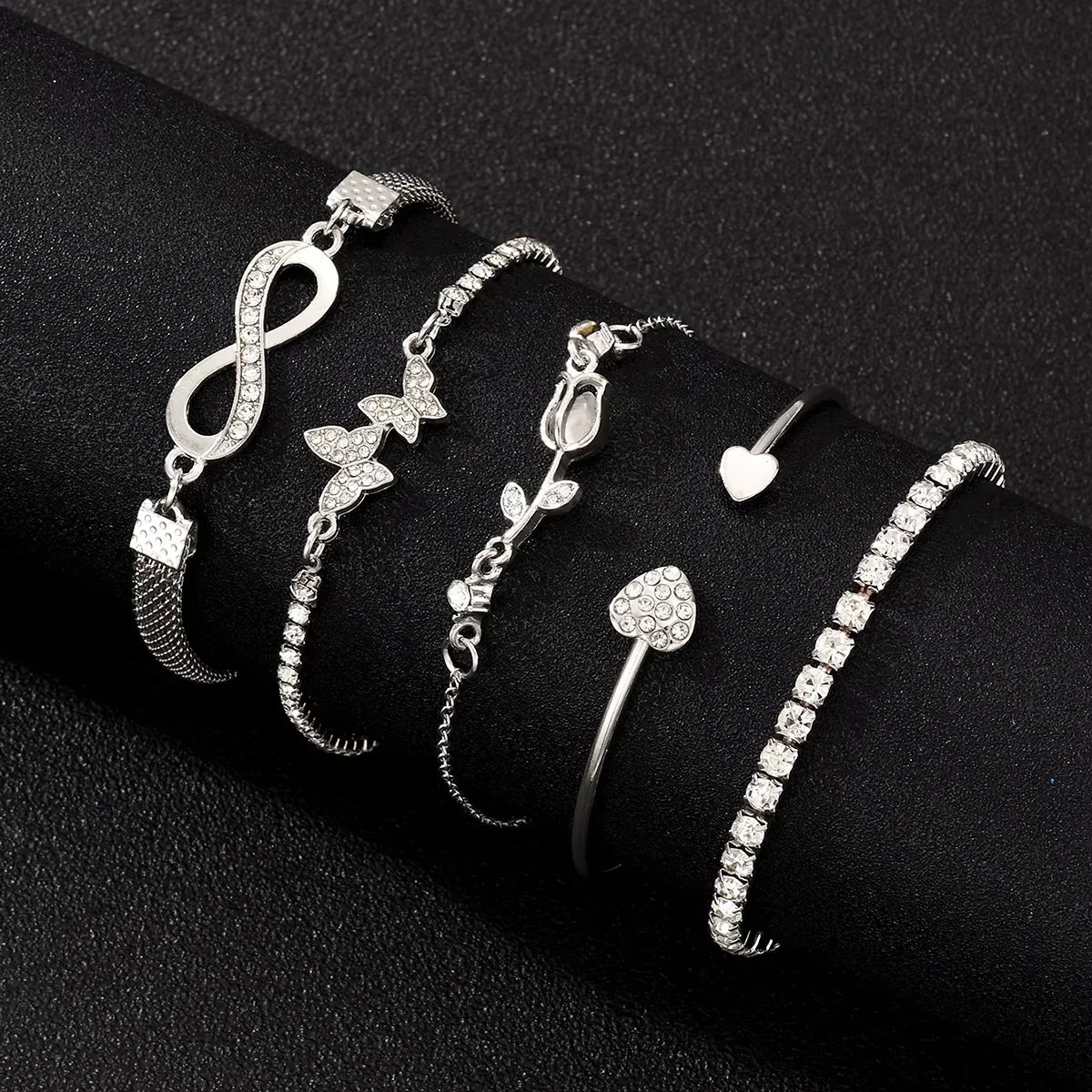 Elegant Sparkling Rhinestone Bracelets