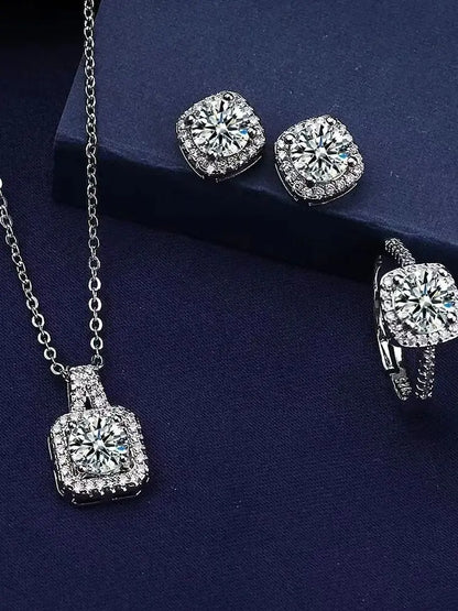 Luxury Cube Jewelry Set,
