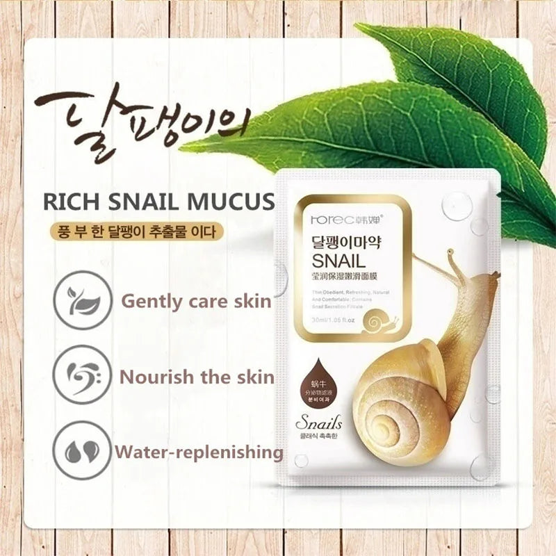 Snail Moisturizing Face Mask