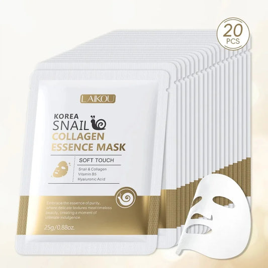 LAIKOU Korea Snail Collagen Essence Mask