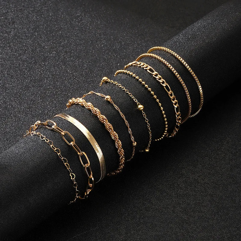 Statement Gold Color Bracelet