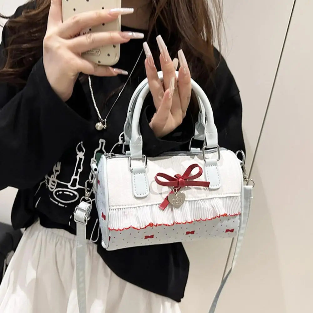 Polka Dot Handbag  Shoulder Bag