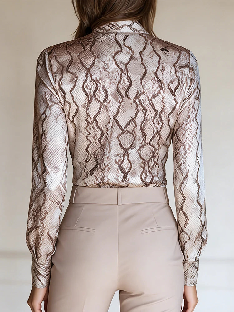Women's Luxury Shiny  Shirt