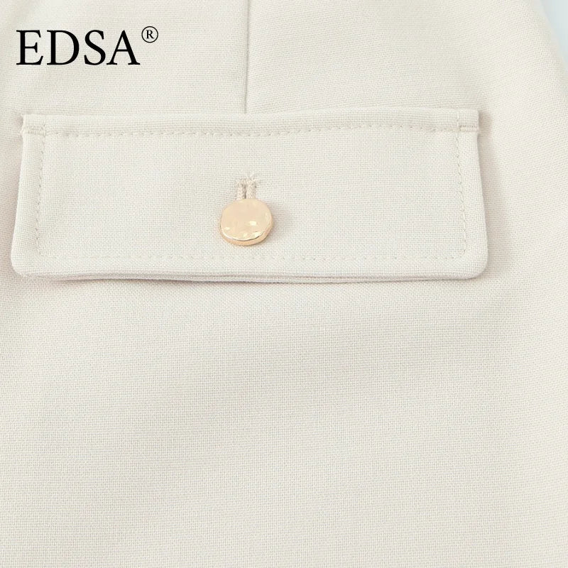 EDSA Women Cropped Pants Set