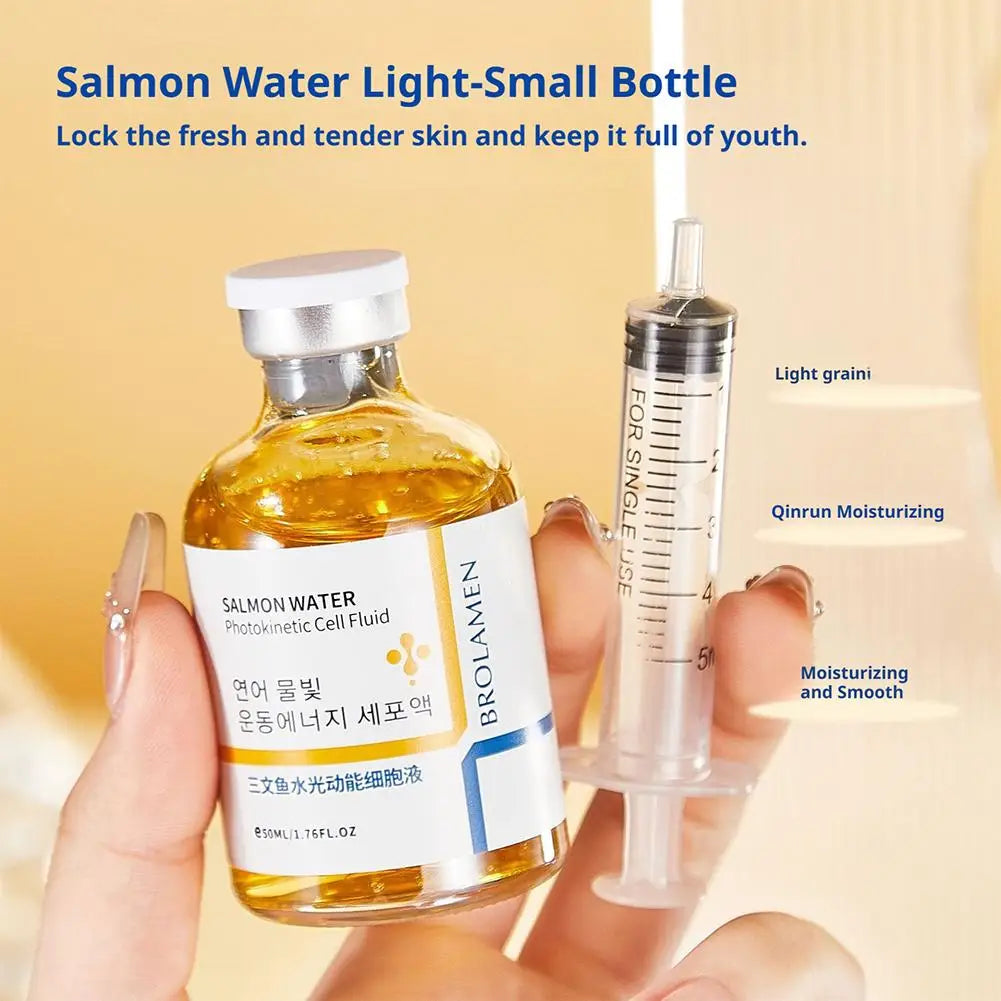 Skin Rejuvenation Essence Korean Salmon Wrinkle Serum