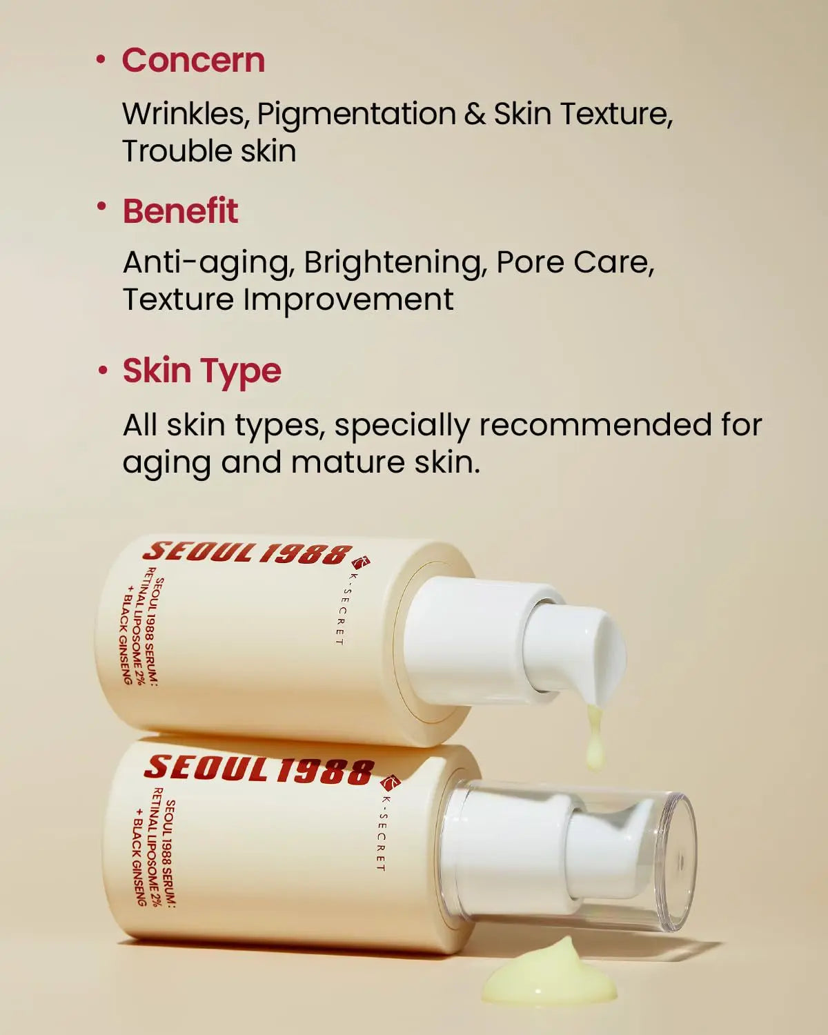 SEOUL 1988 Retinol Face Serum