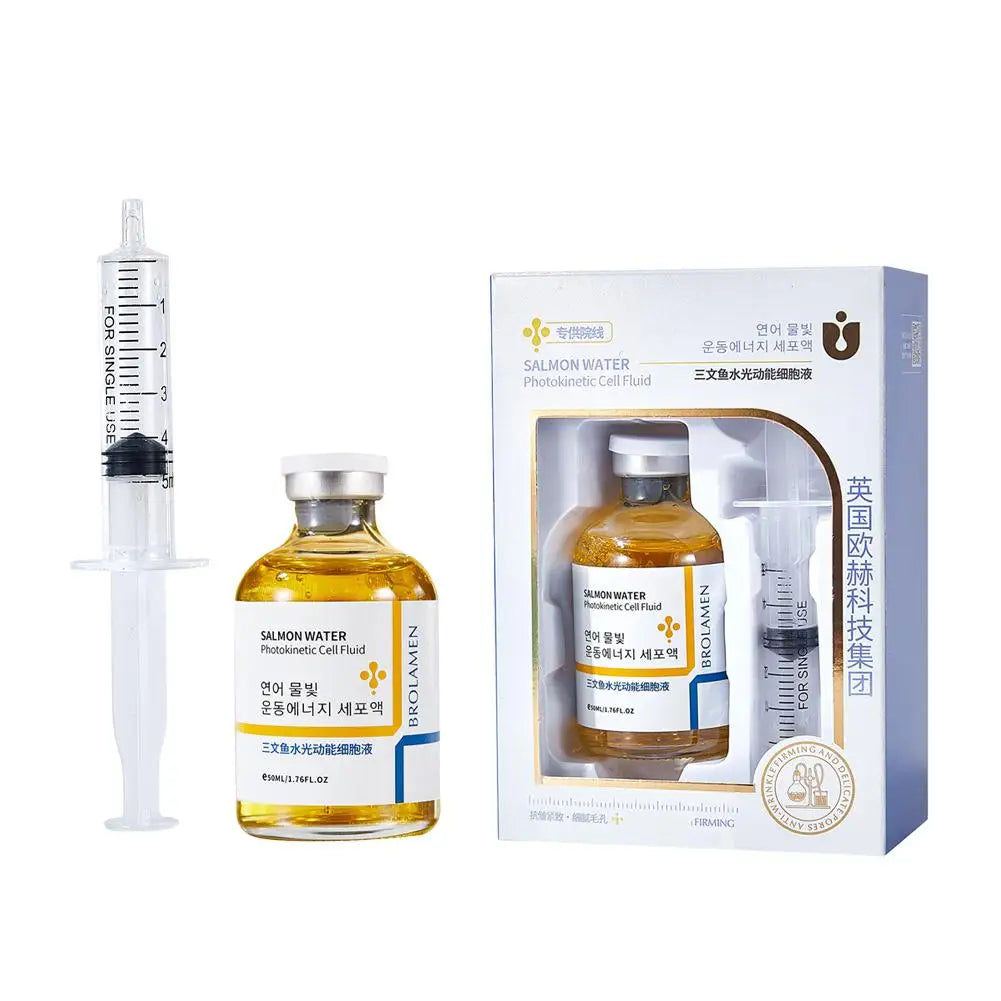 Skin Rejuvenation Essence Korean Salmon Wrinkle Serum