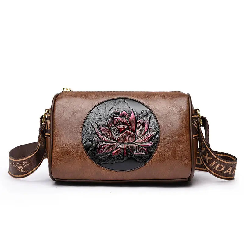 Brand Leather 3 Layers Alligator Crossbody Collection Bags