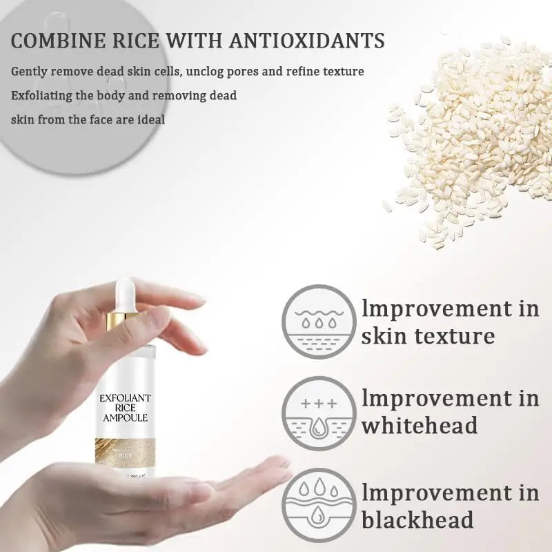 Rice Exfoliating Ampoule Set
