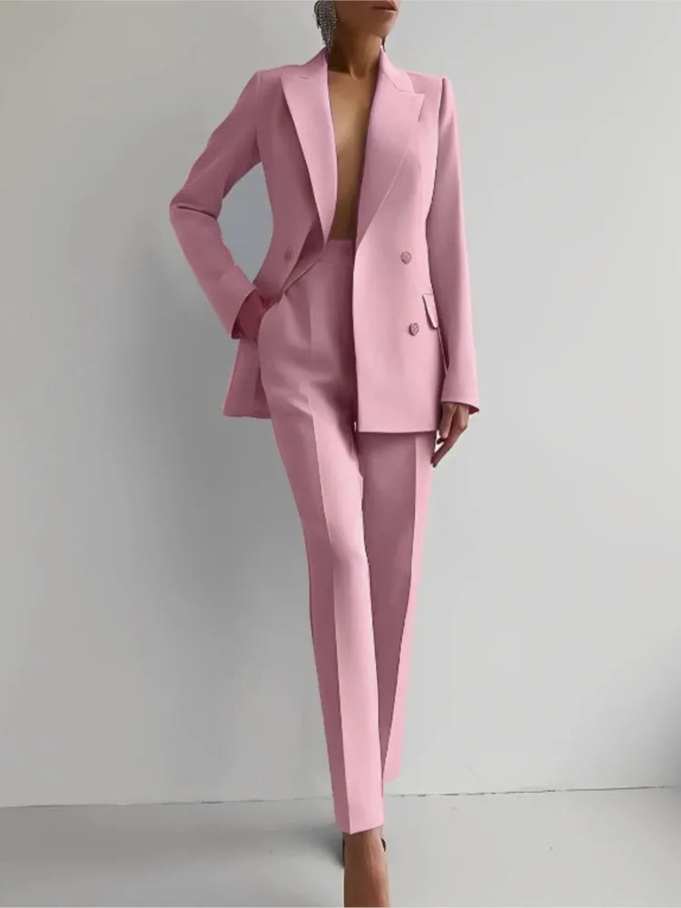 Spring Casual Long Sleeve Suit