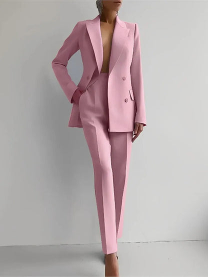 Spring Casual Long Sleeve Suit