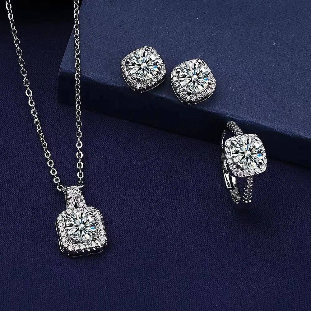 Luxury Cube Jewelry Set,