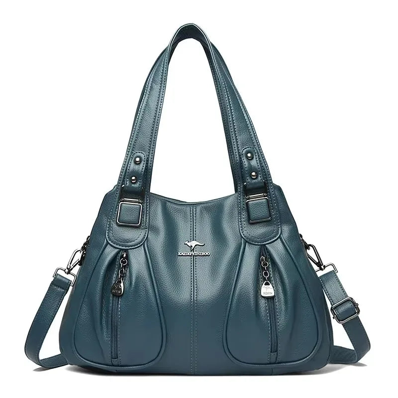 Brand Leather 3 Layers Alligator Crossbody Collection Bags