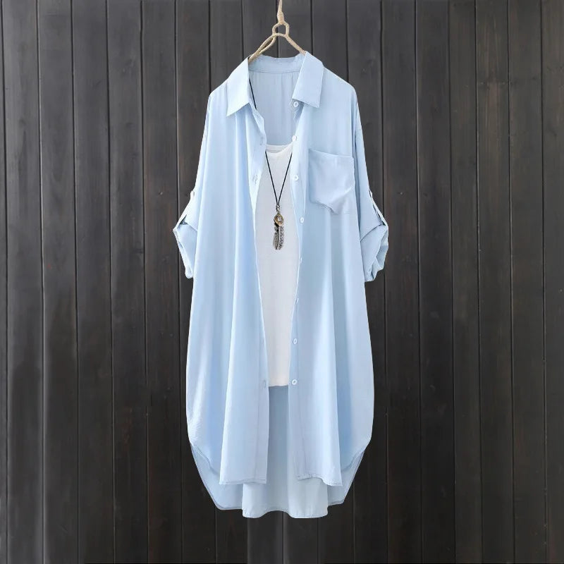 Solid color shirt