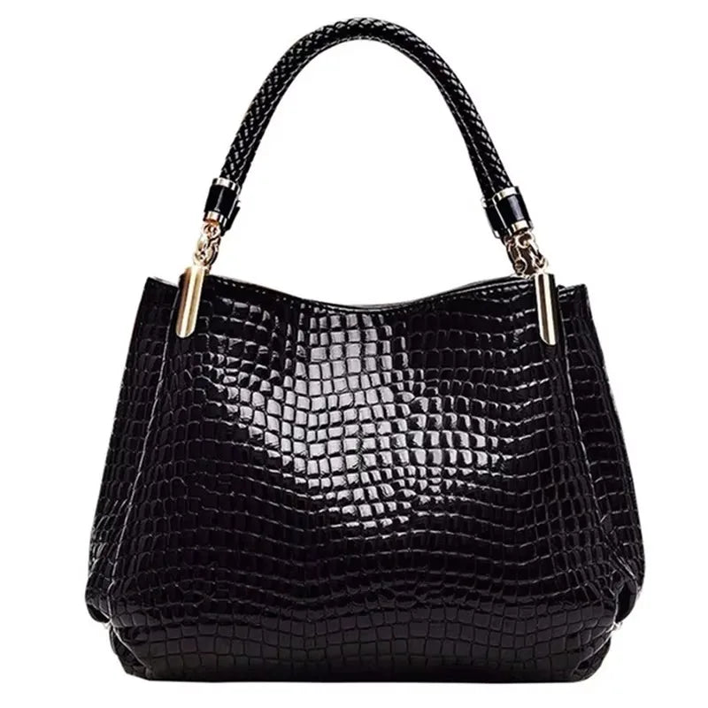 Brand Leather 3 Layers Alligator Crossbody Collection Bags