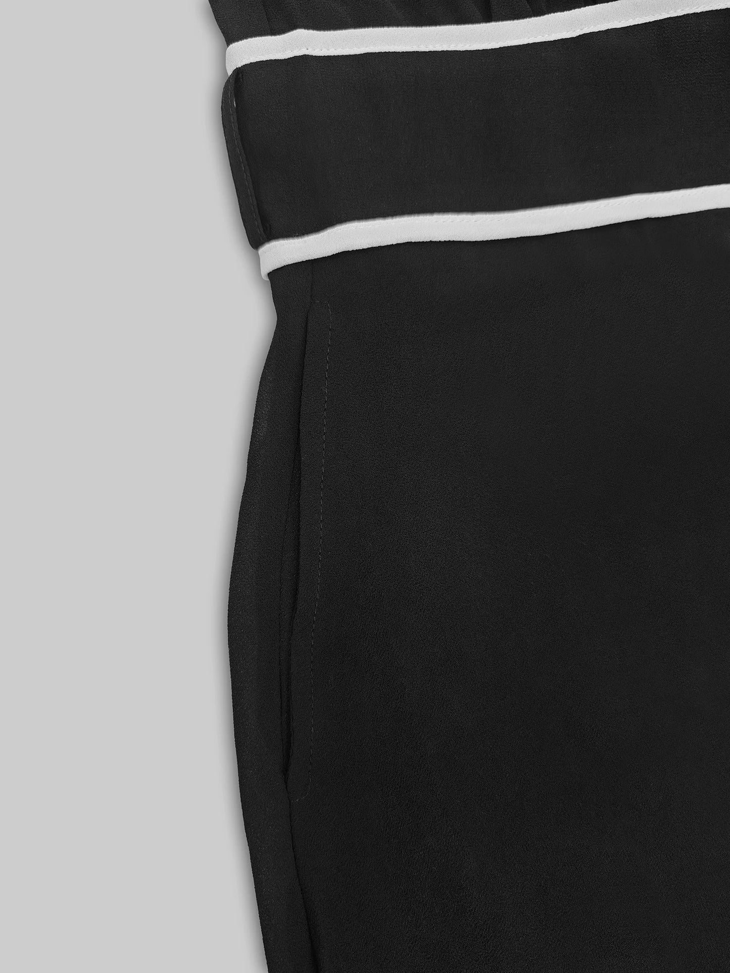 French Elegant Chiffon Maxi Dress