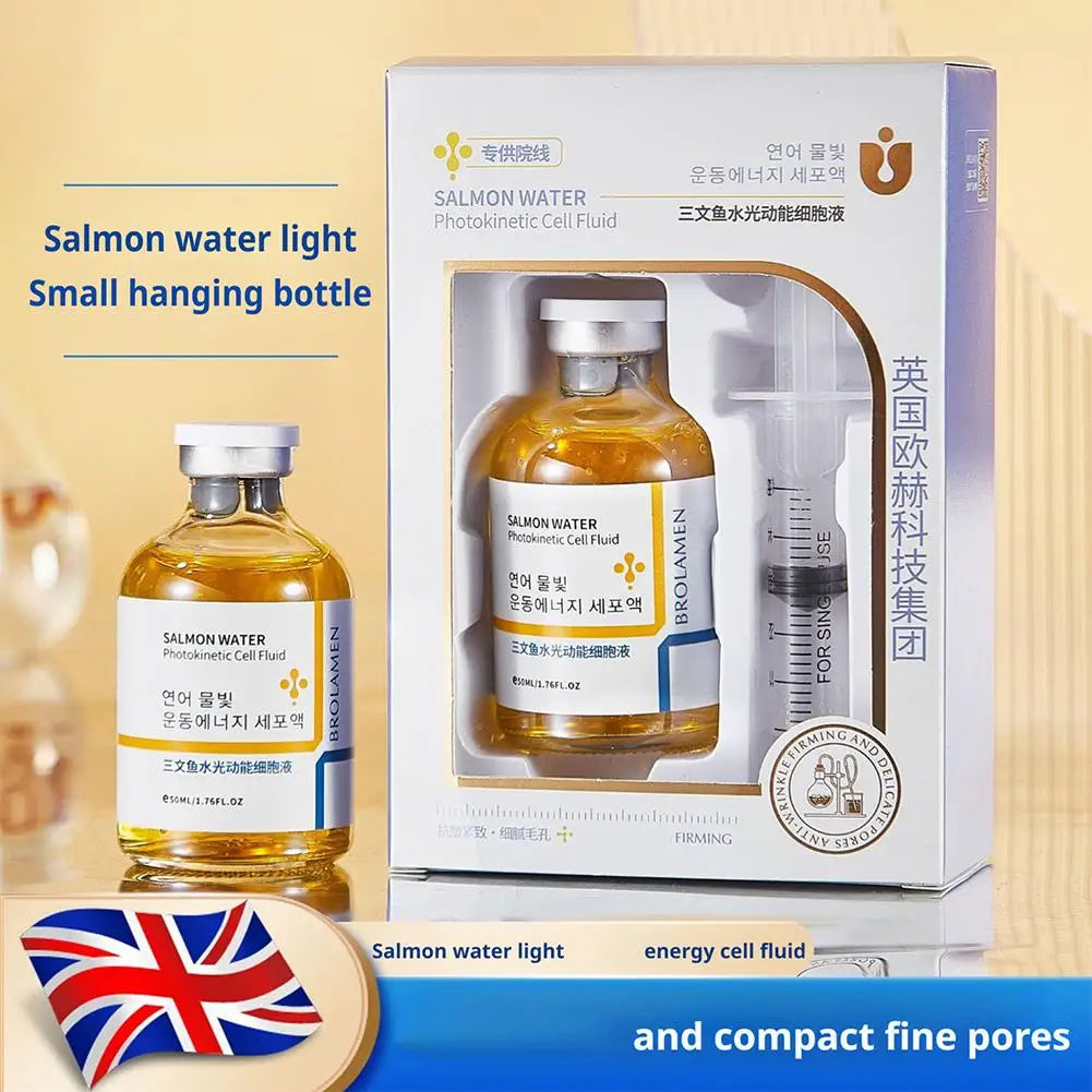Skin Rejuvenation Essence Korean Salmon Wrinkle Serum