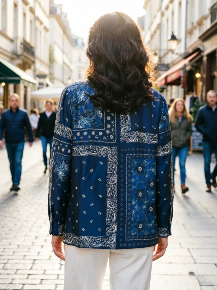 Stylish Women silk Blouses