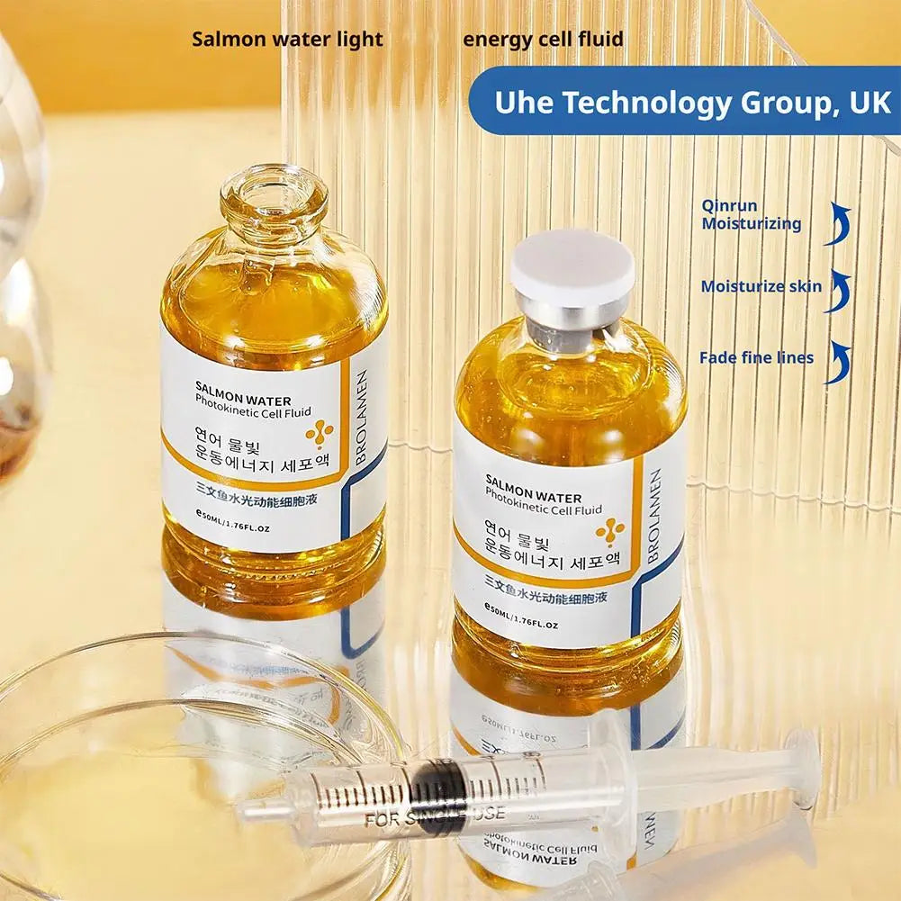 Skin Rejuvenation Essence Korean Salmon Wrinkle Serum