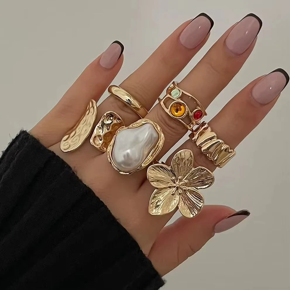 New Irregular Metal Flower