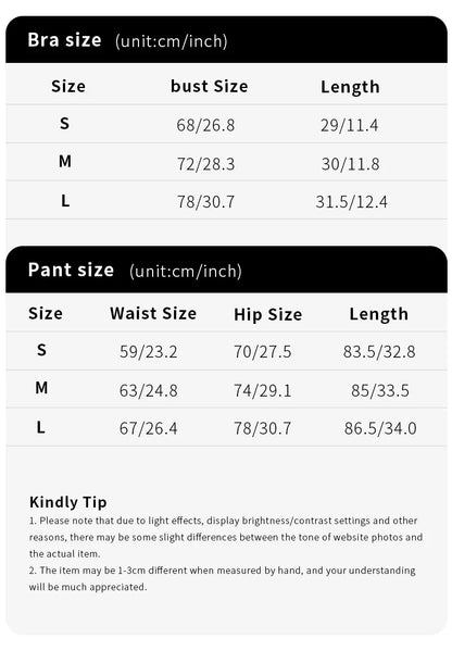 2 Pieces Women's Tracksuit Seamless Yoga Set